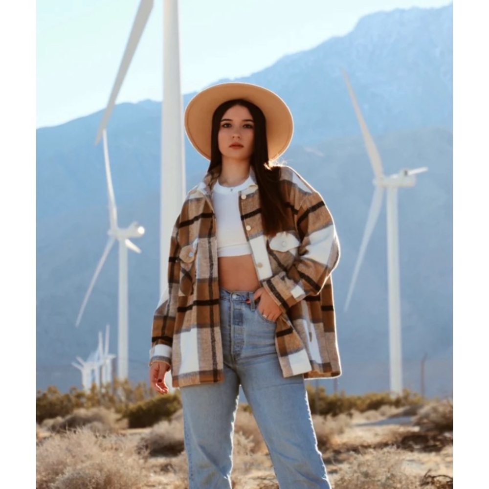 Aspen Mocha Flannel Shacket